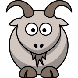 Download free grey animal goat icon